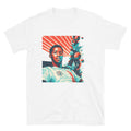 Radiant Origami Cosmos Portrait - White