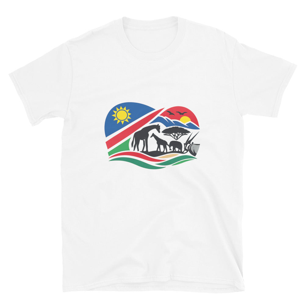 Namibian Wildscape Sunset - White