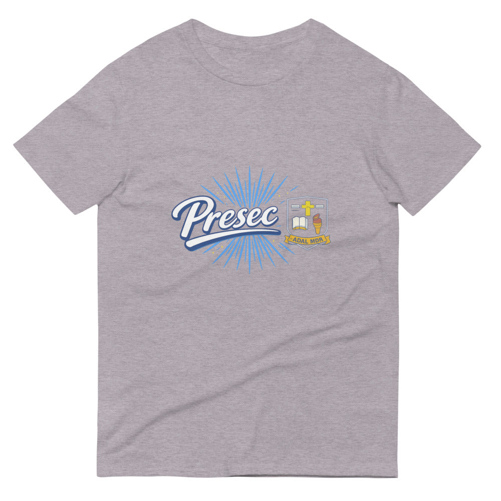 Presec Pride Crest Tee - Heather Grey