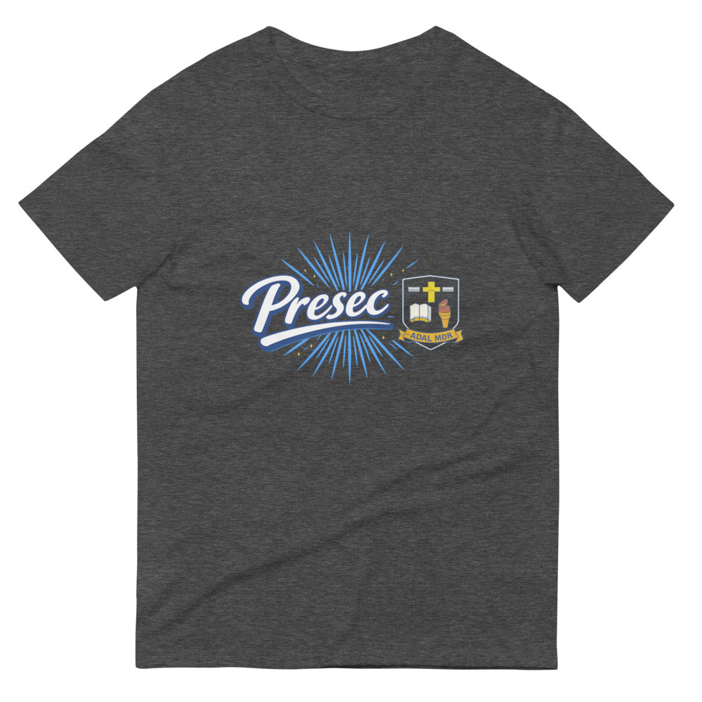 Presec Pride Crest Tee - Heather Dark Grey