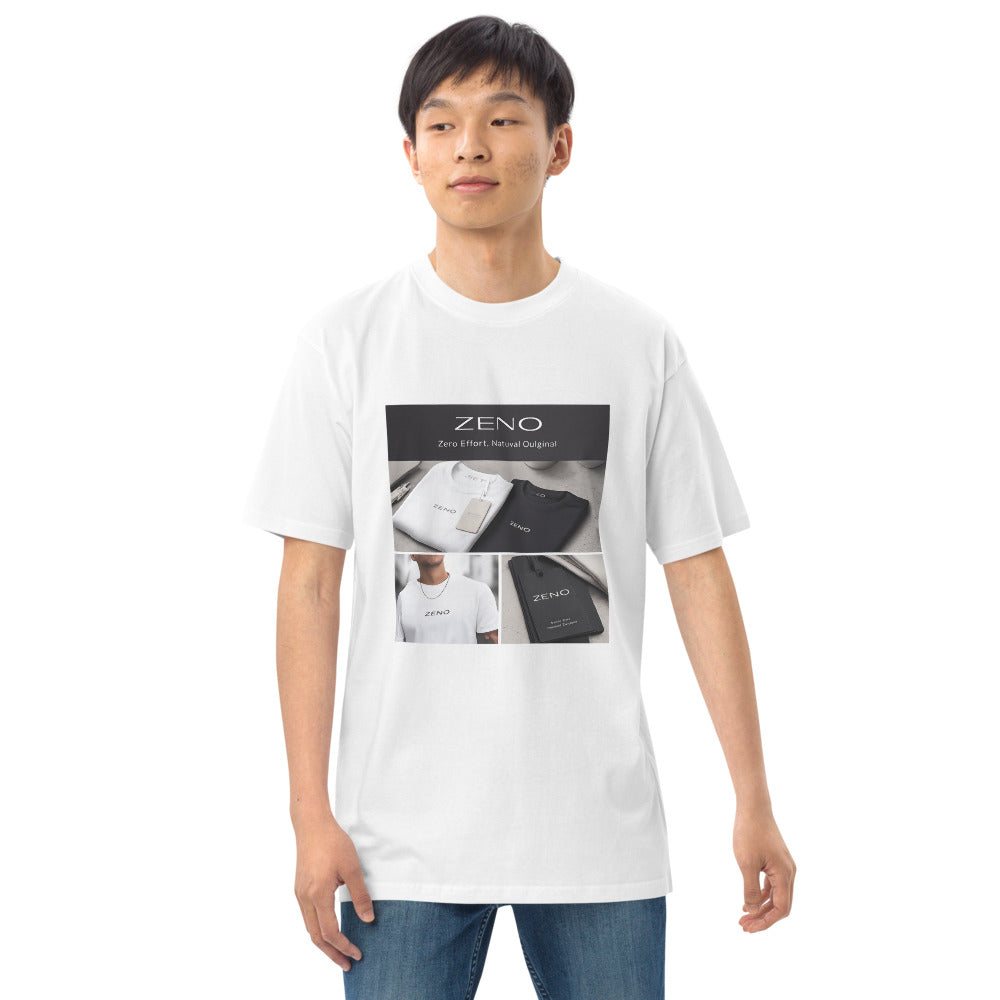 Zeno Minimalist Logo Tee - View 1