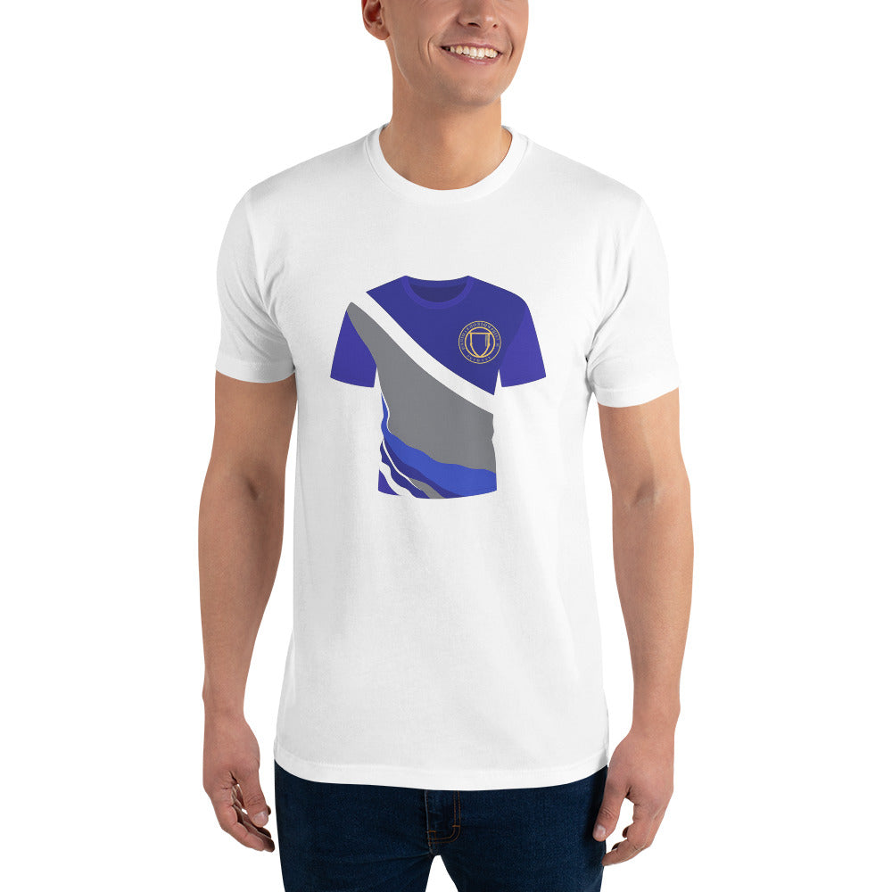 Aurora Sash Athletic Tee - White
