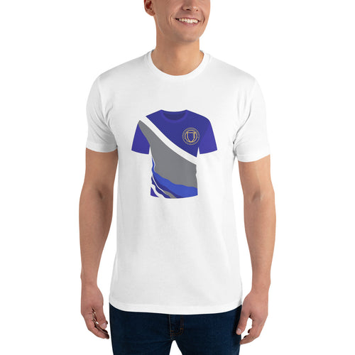 Aurora Sash Athletic Tee - White