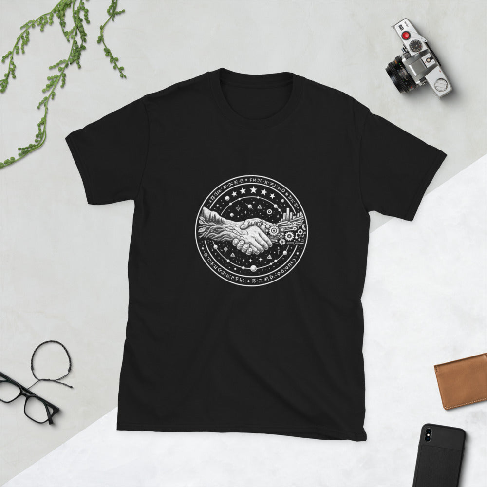Sylvan Circuit Handshake Emblem - Black