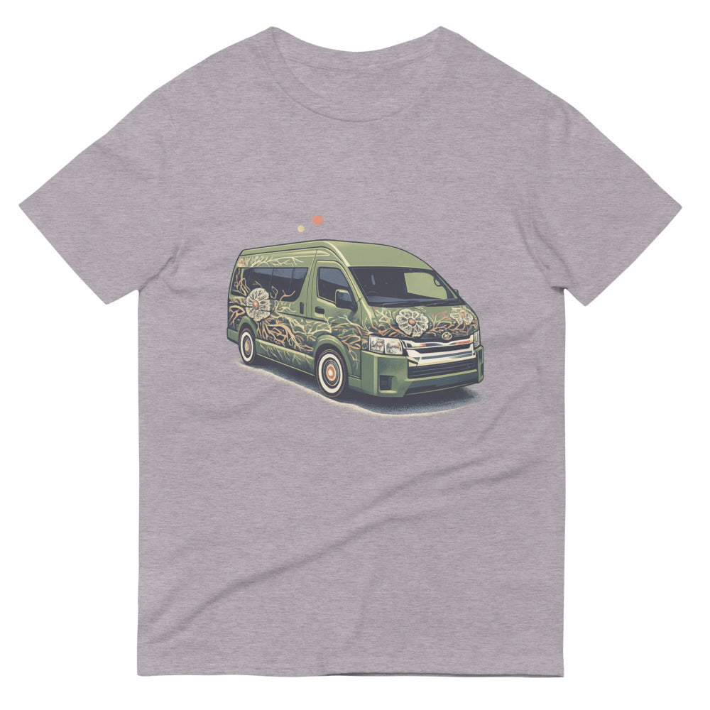 Skeletal Bloom Van Poster - Heather Grey