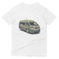 Skeletal Bloom Van Poster - White