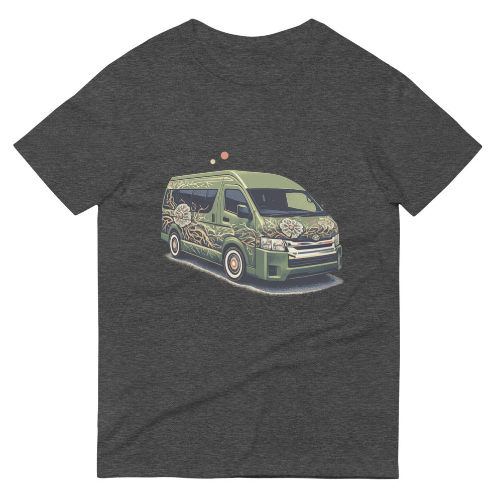 Skeletal Bloom Van Poster - Heather Dark Grey