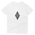 Midnight Diamond Monogram Tee - White