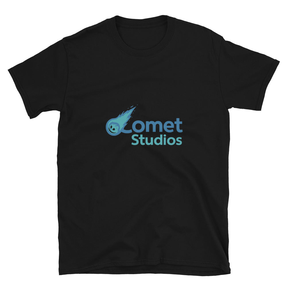 Blue Comet Neon Studio Emblem - Black