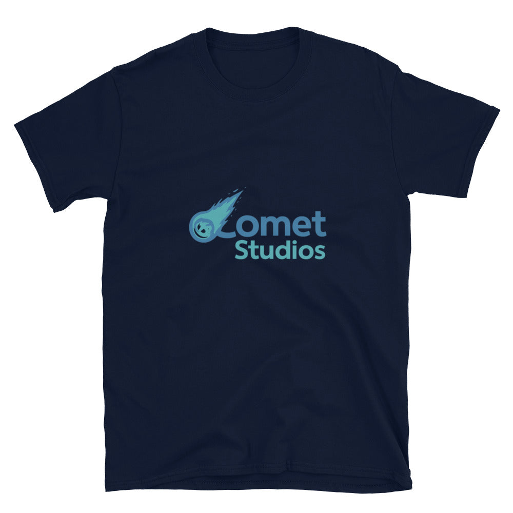 Blue Comet Neon Studio Emblem - Navy