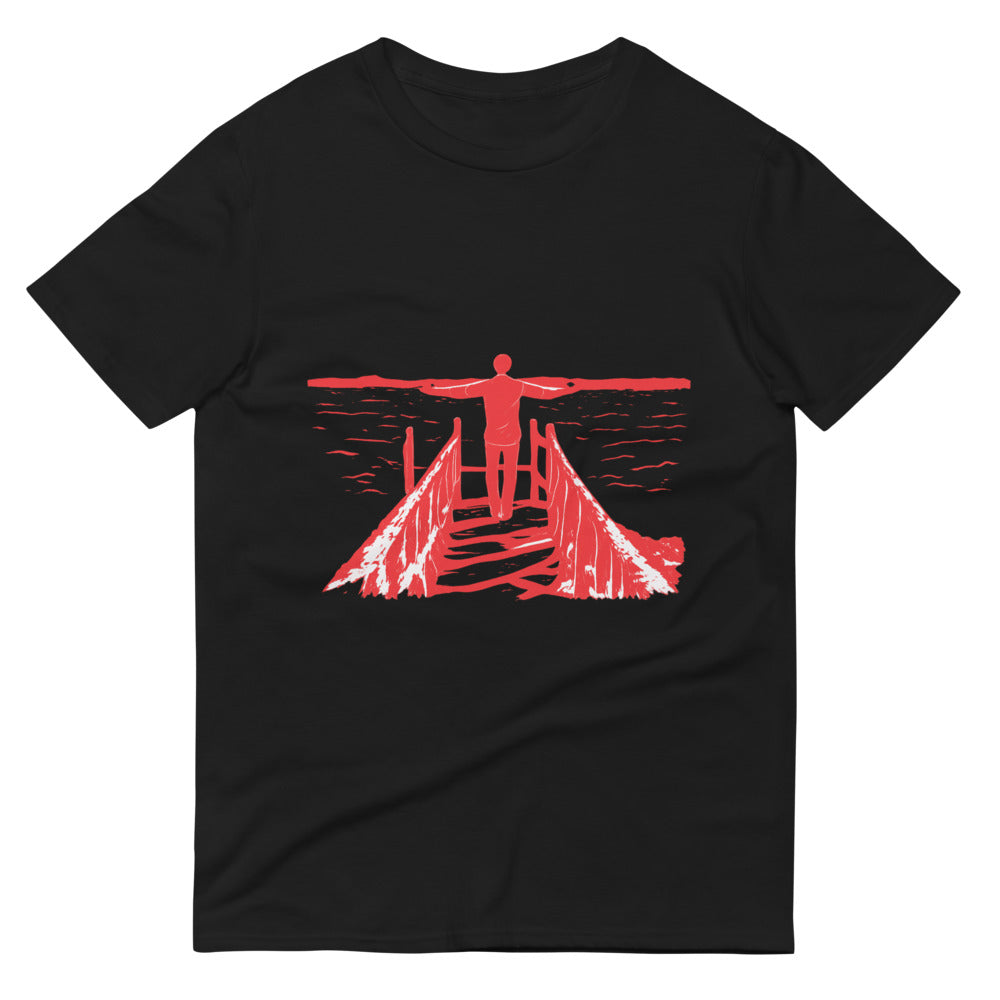 Crimson Horizon Embrace - Black