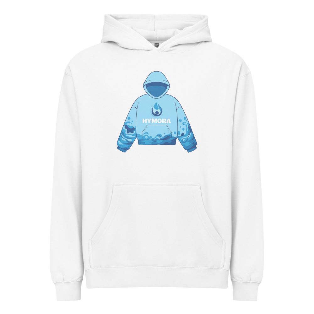Hymora Ocean Glow Hoodie - White