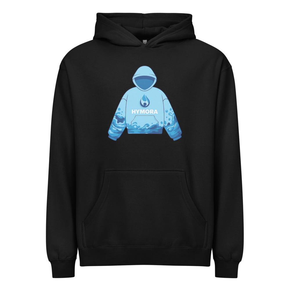 Hymora Ocean Glow Hoodie - Black
