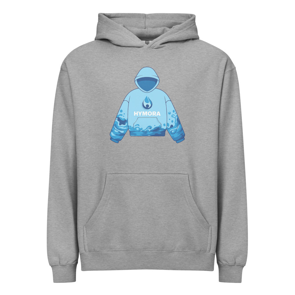 Hymora Ocean Glow Hoodie - Carbon Grey