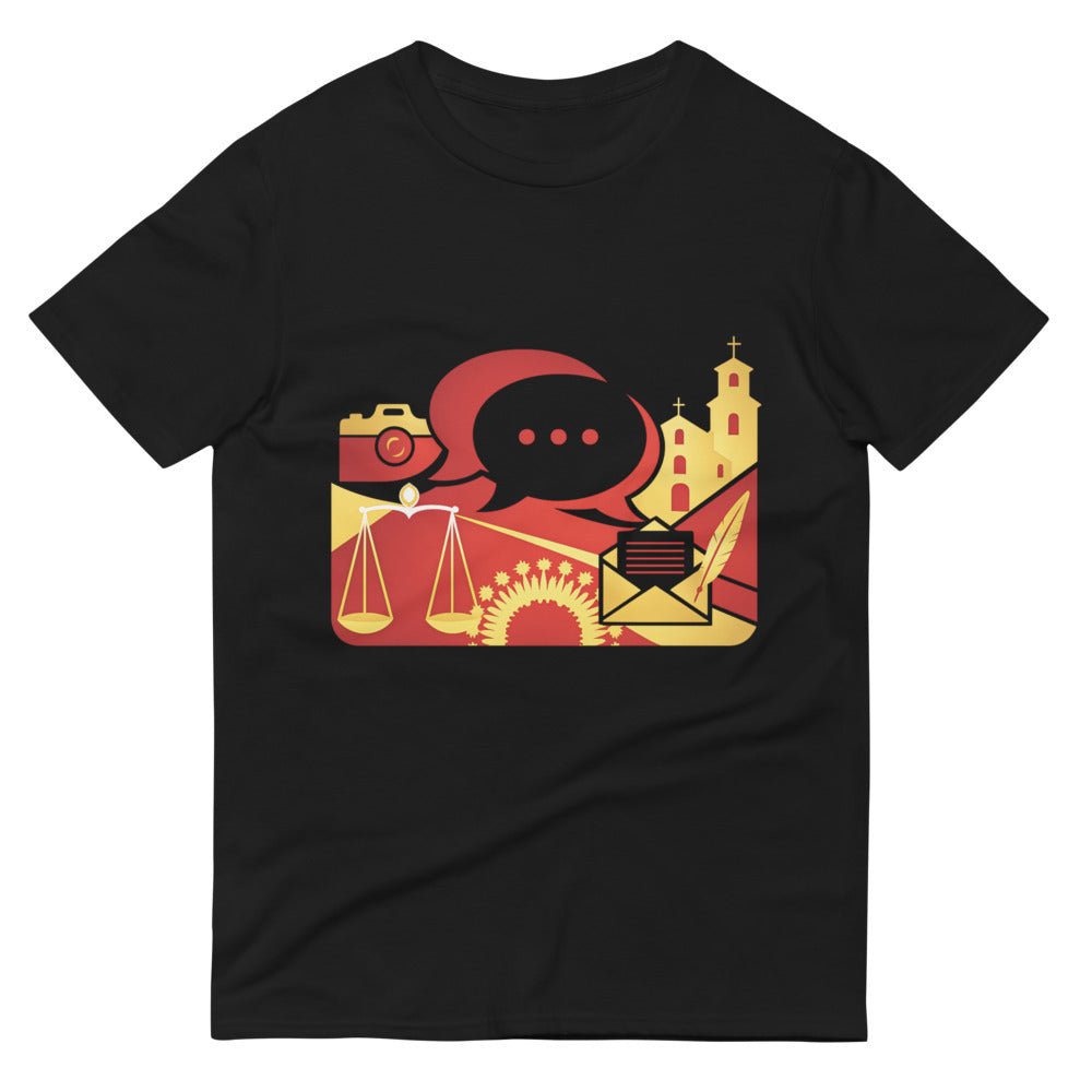 Golden Ministry Communications Crest - Black