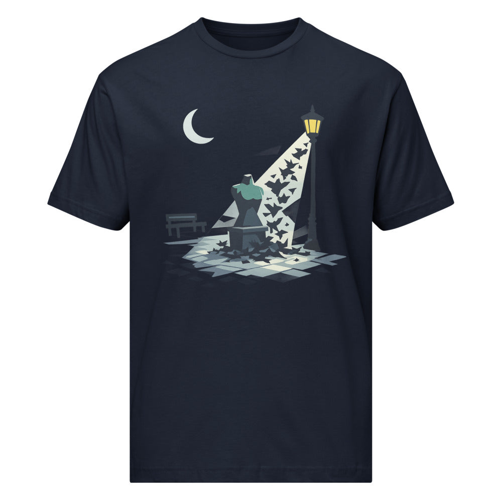 Lamplight Origami Reverie - Navy