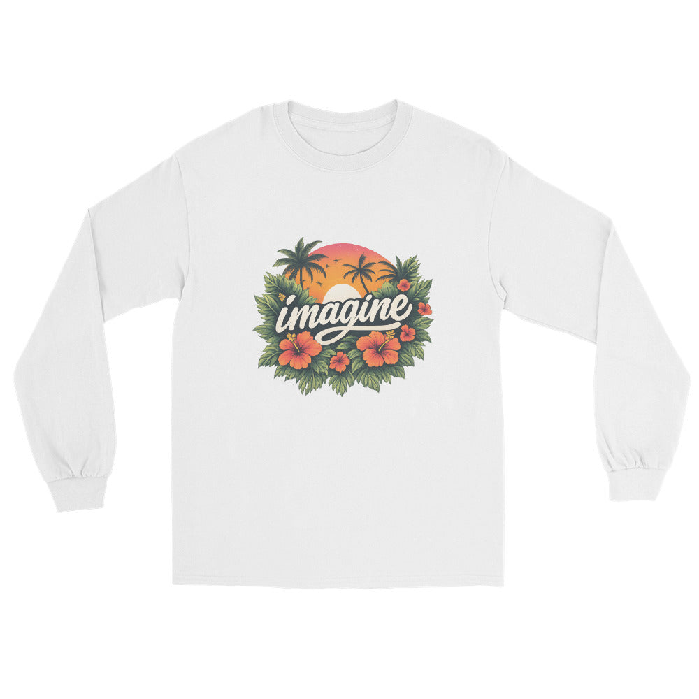 Imagine Tropical Sunset Graphic Tee - View 1