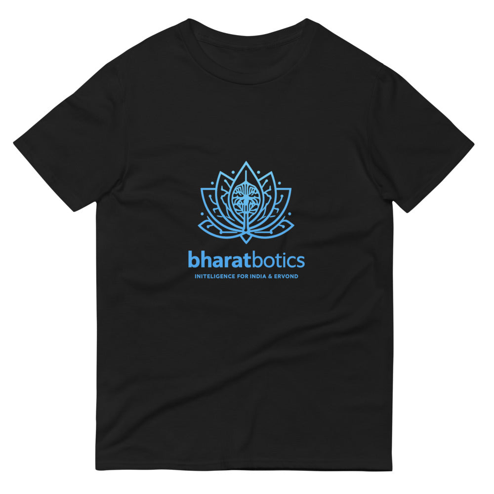 Azure Neon Lotus Team Tee - Black