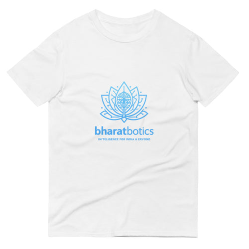 Azure Neon Lotus Team Tee - White