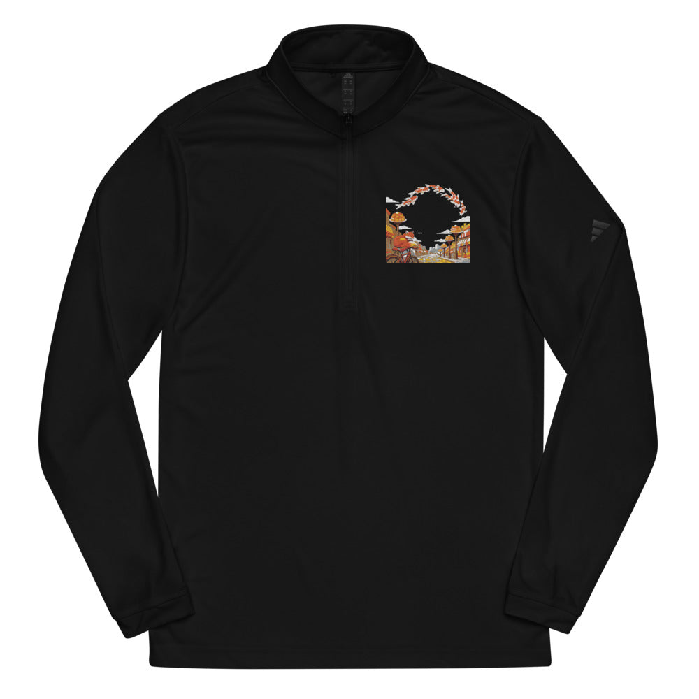 Saddled Fox Under Koi Sky - Black