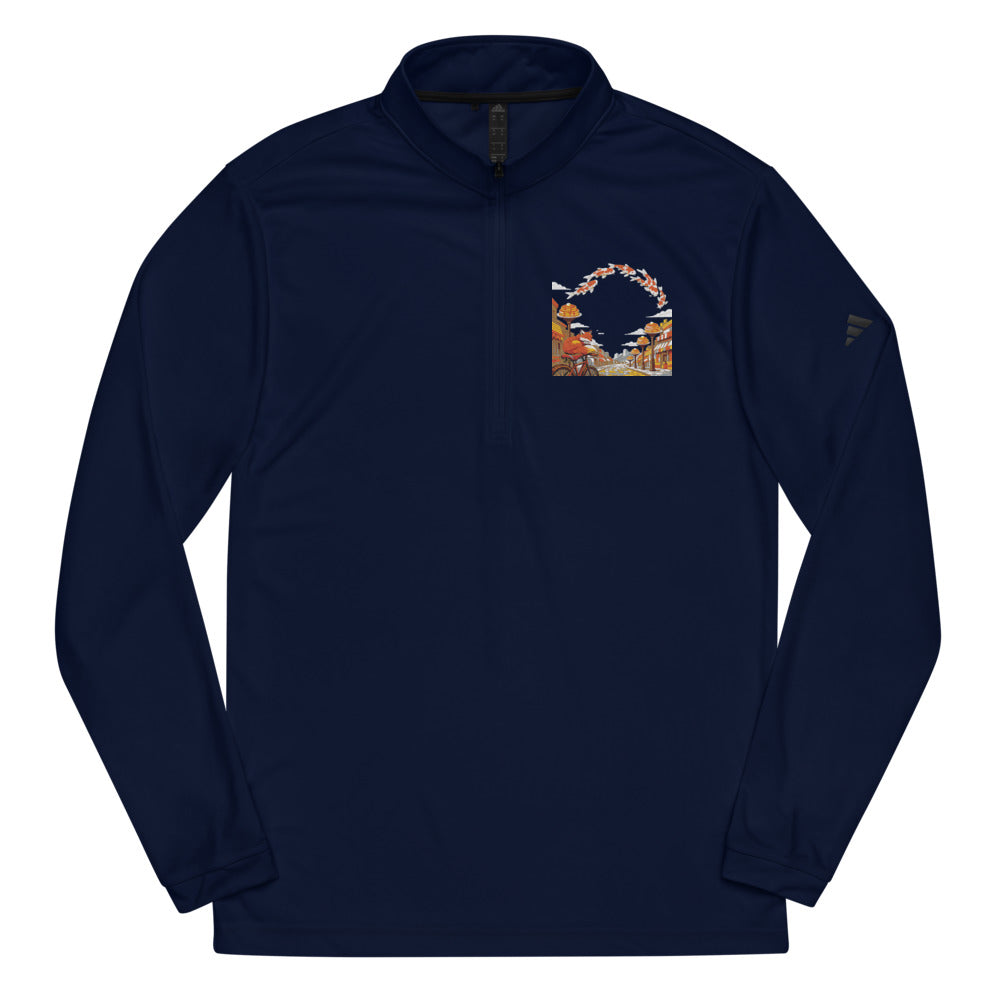 Saddled Fox Under Koi Sky - Collegiate Navy