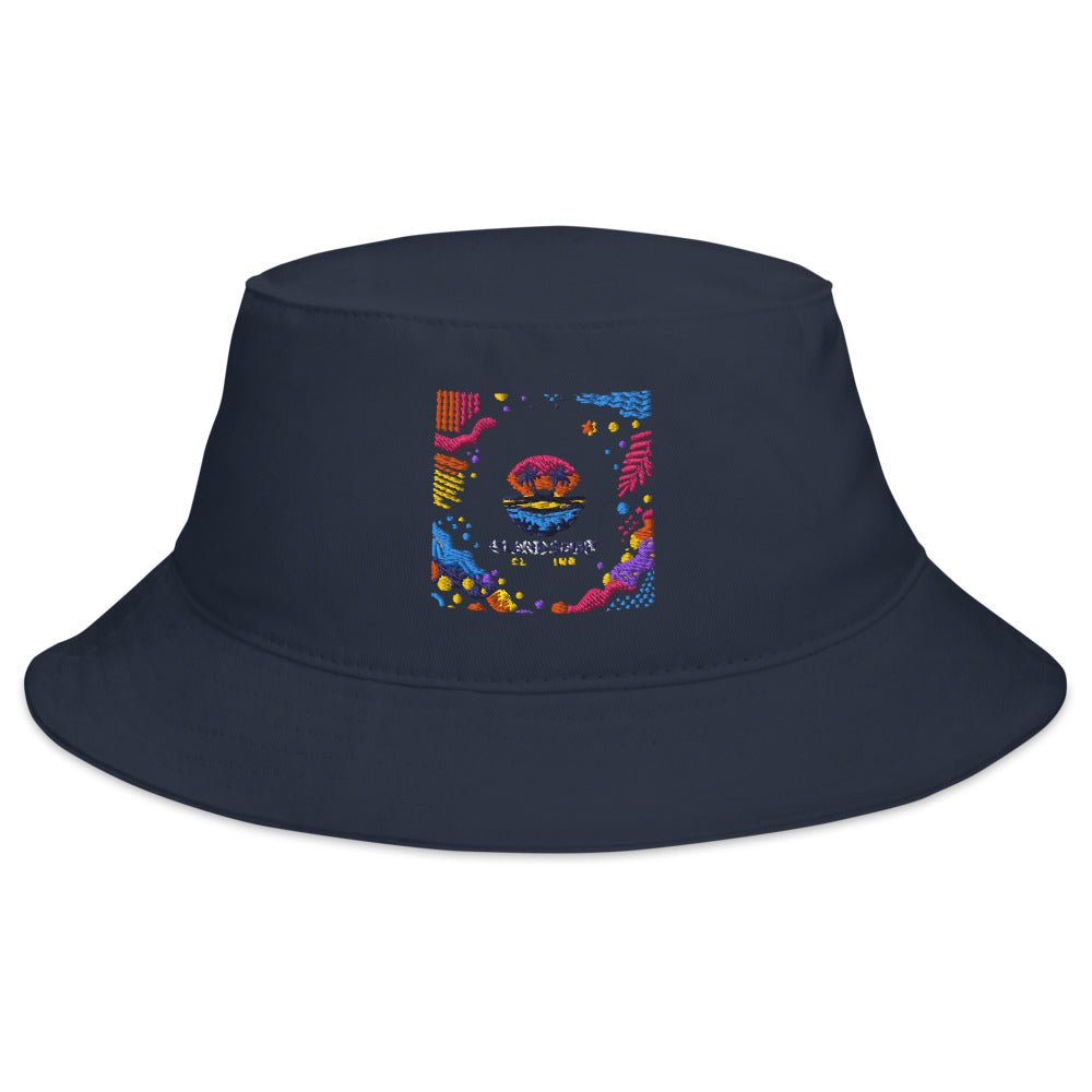 Imagine Island Neon Emblem - Navy