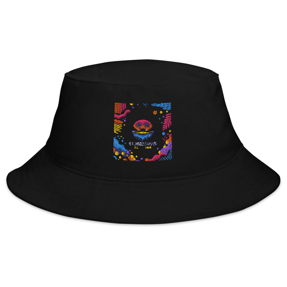 Imagine Island Neon Emblem - Black