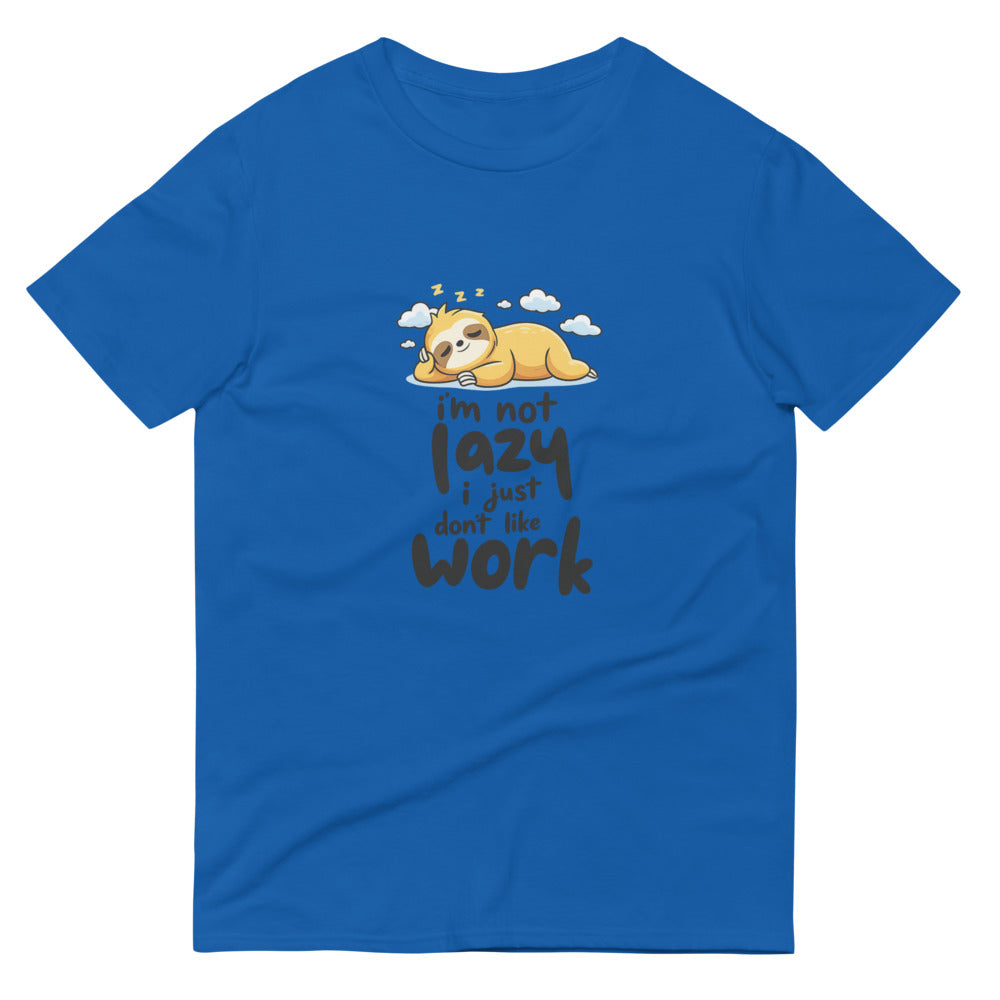 Not Lazy Just Resting Tee - Royal Blue