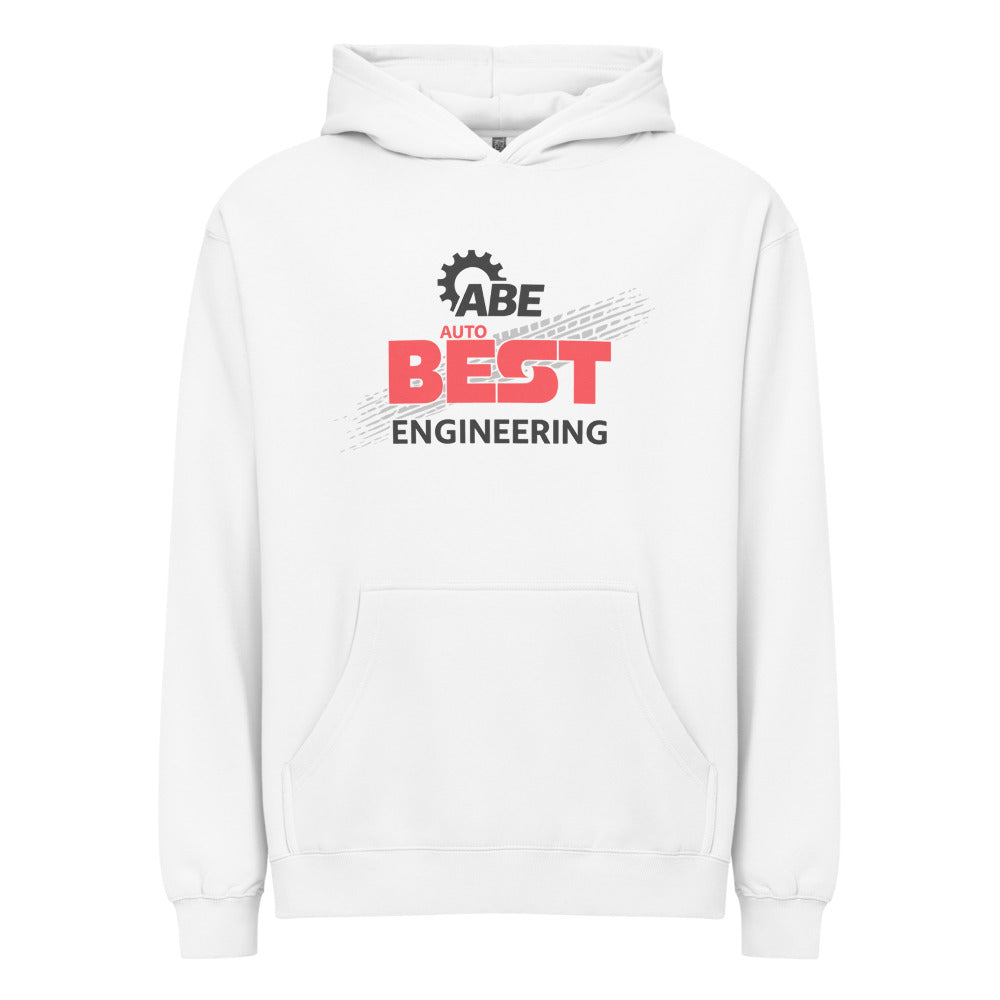 ABE Auto Best Engineering Emblem - White