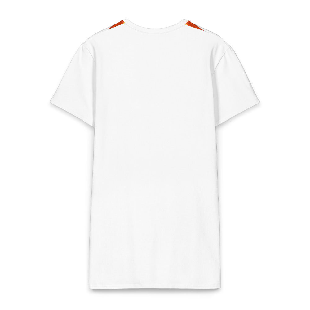 Honeyed Orange Abigail Print - View 1