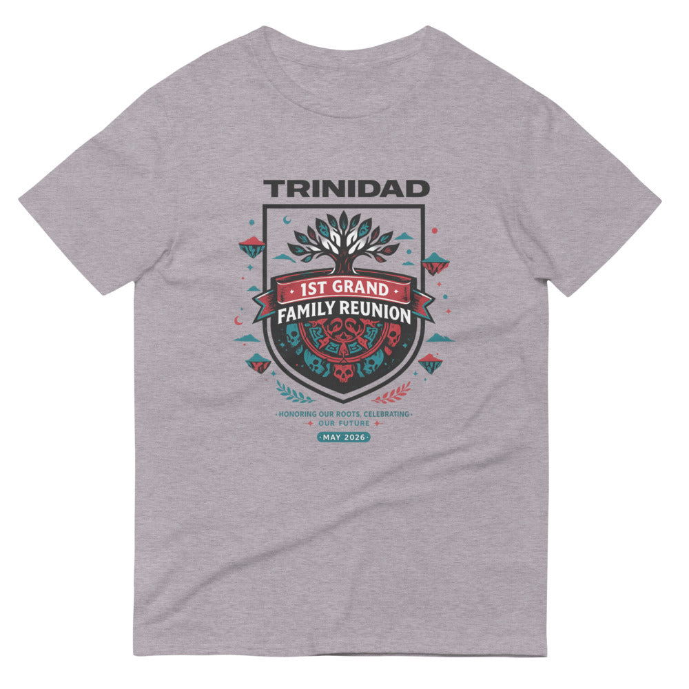 Trinidad Roots Reunion Crest - Heather Grey