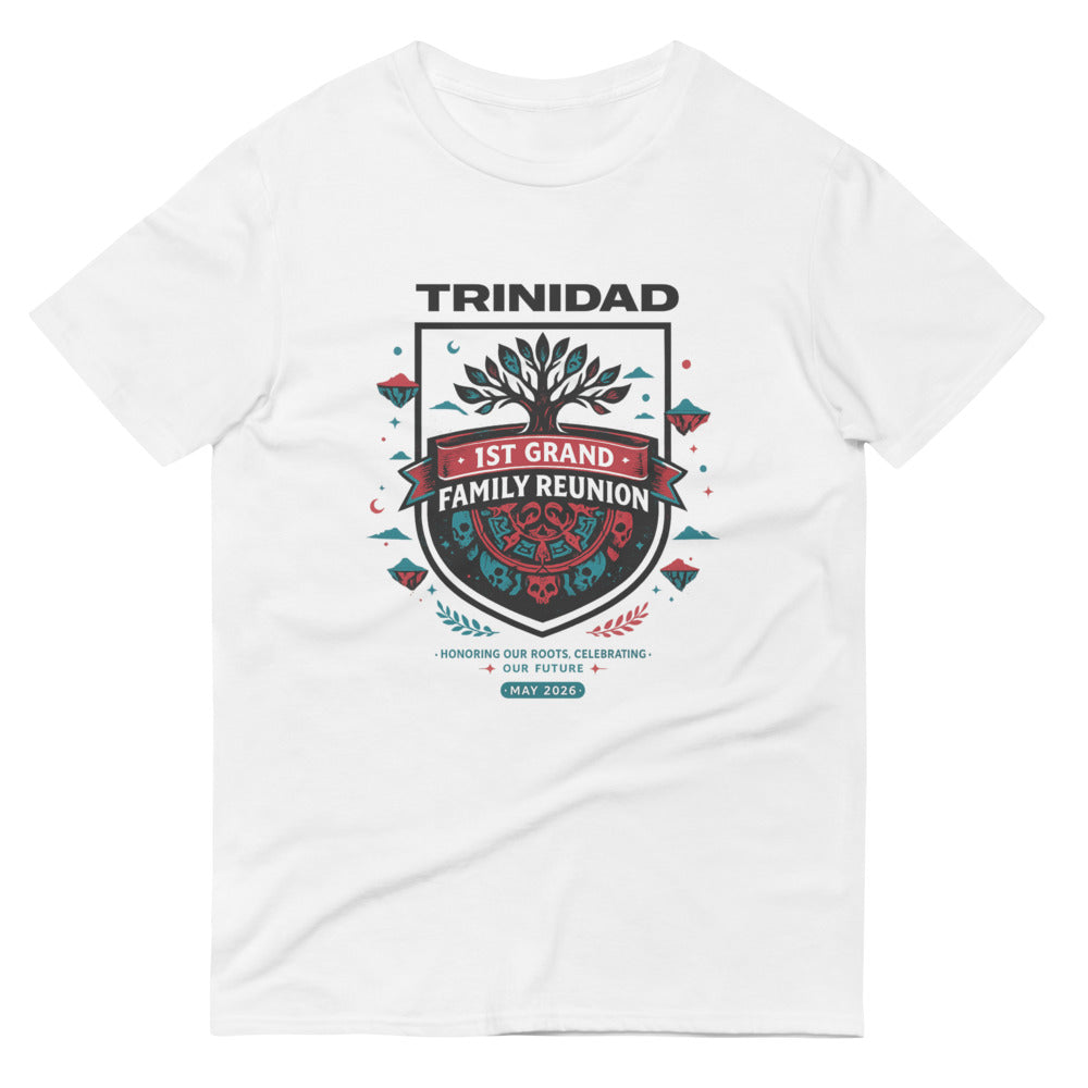 Trinidad Roots Reunion Crest - White