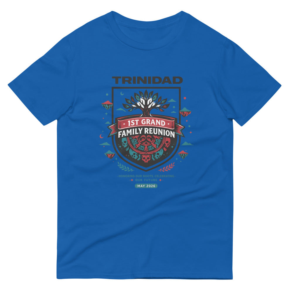 Trinidad Roots Reunion Crest - Royal Blue