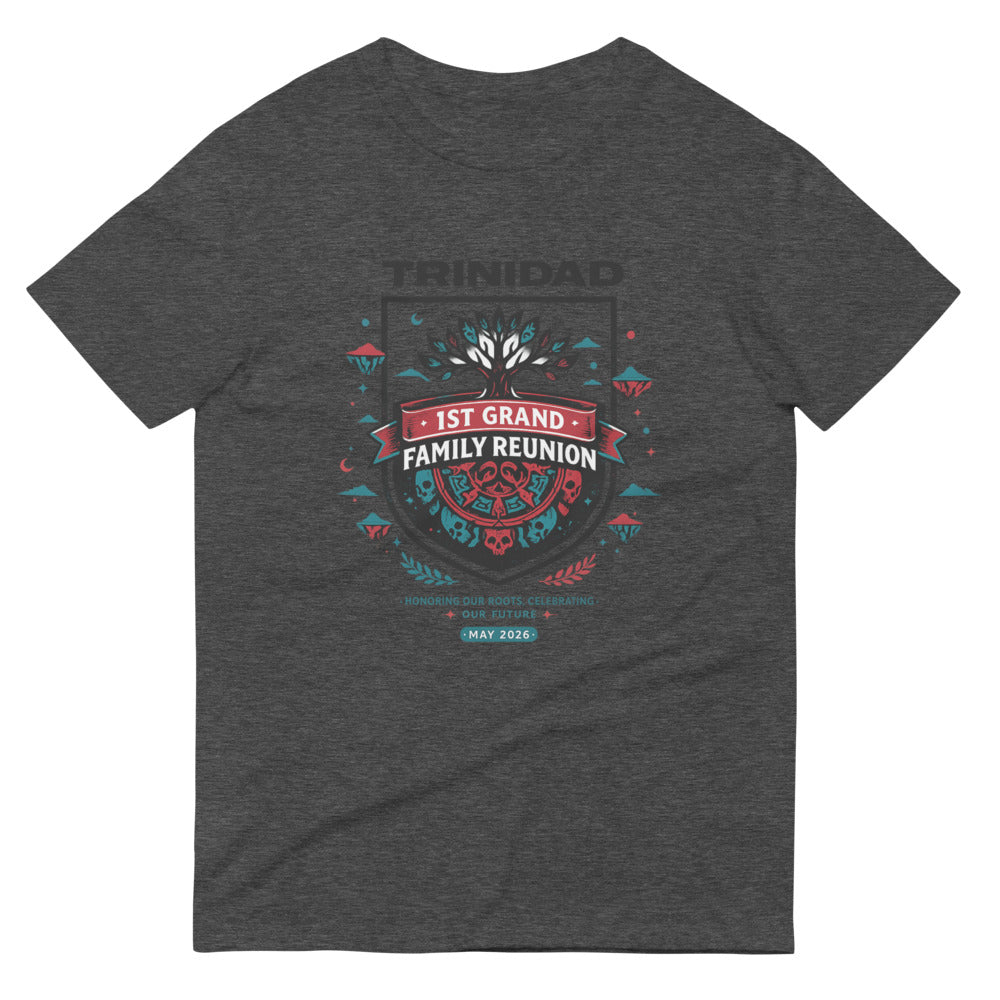 Trinidad Roots Reunion Crest - Heather Dark Grey