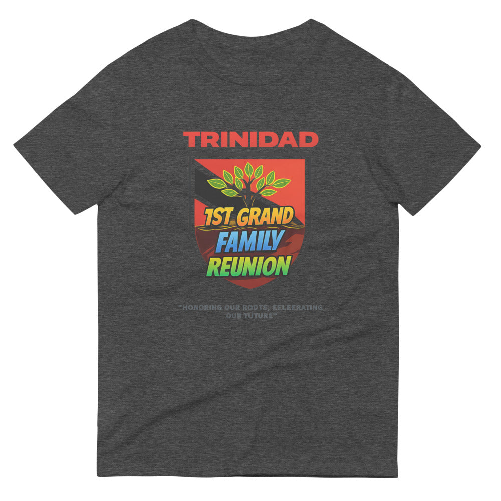 TRINIDAD Family Reunion Emblem - Heather Dark Grey