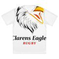 Golden Beak Rugby Emblem - White
