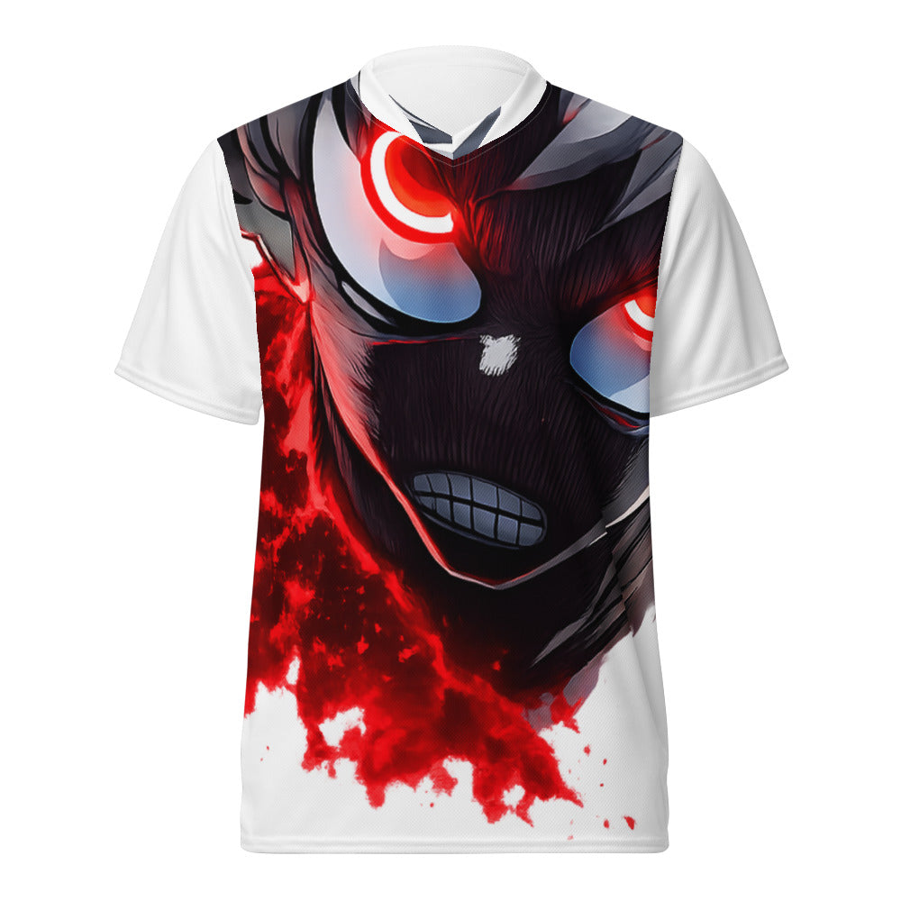 Crimson Ember Rage Portrait - View 1