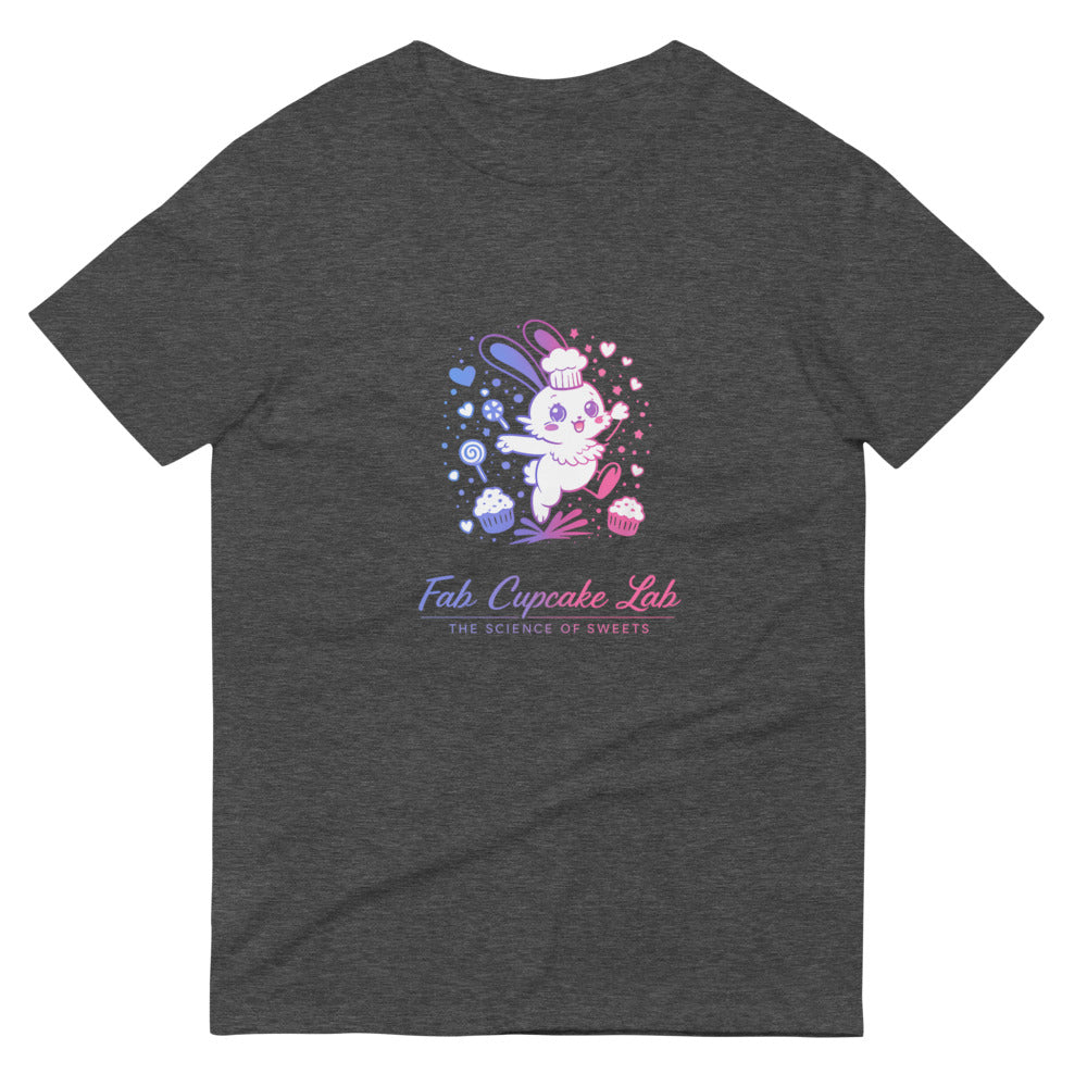 Neon Cupcake Bunny - Heather Dark Grey