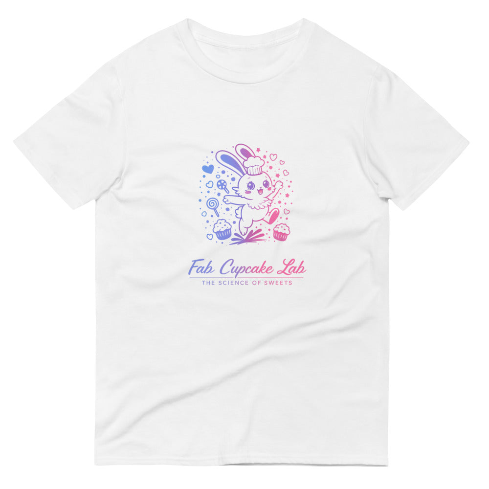 Neon Cupcake Bunny - White