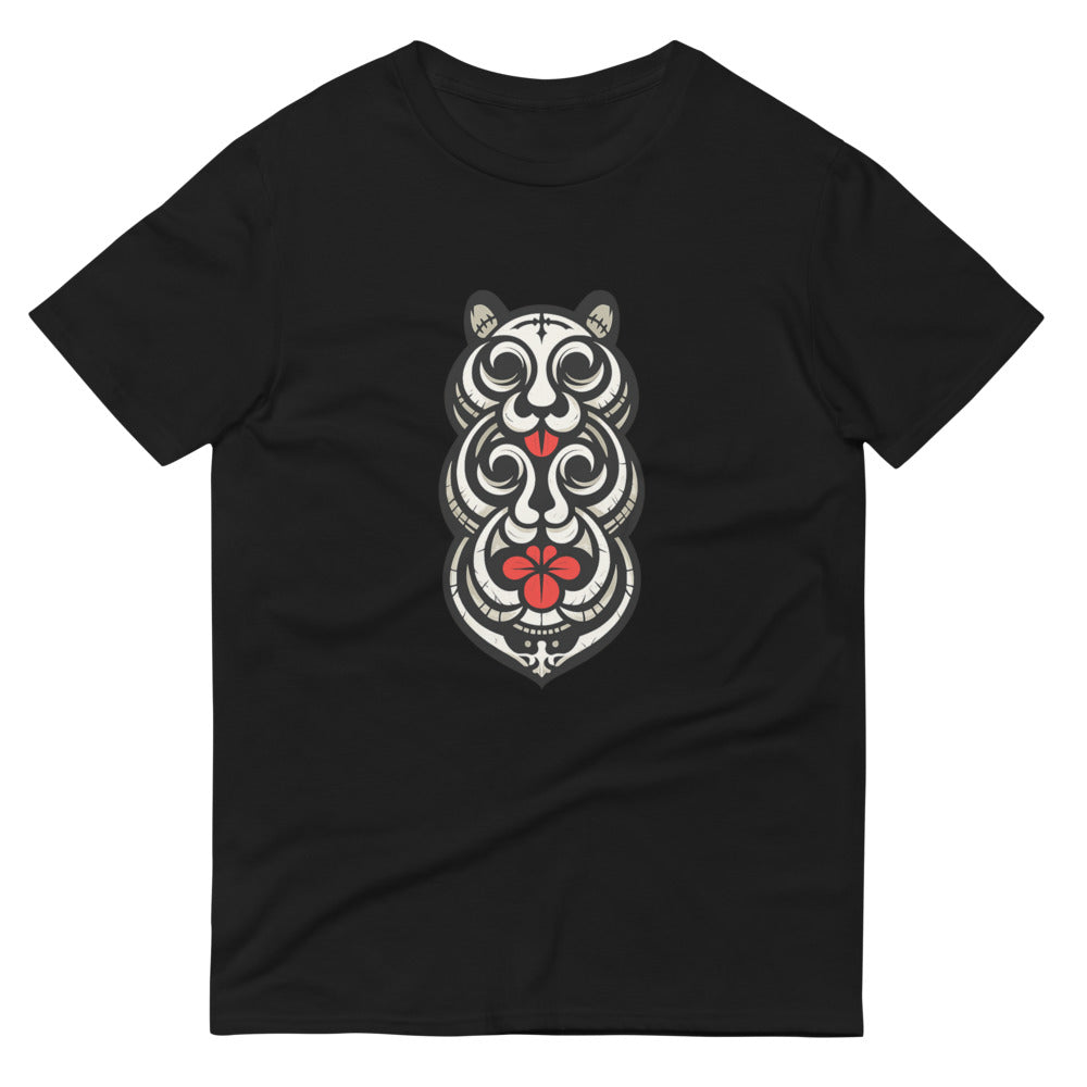 Triptych Blossom Totem - Black