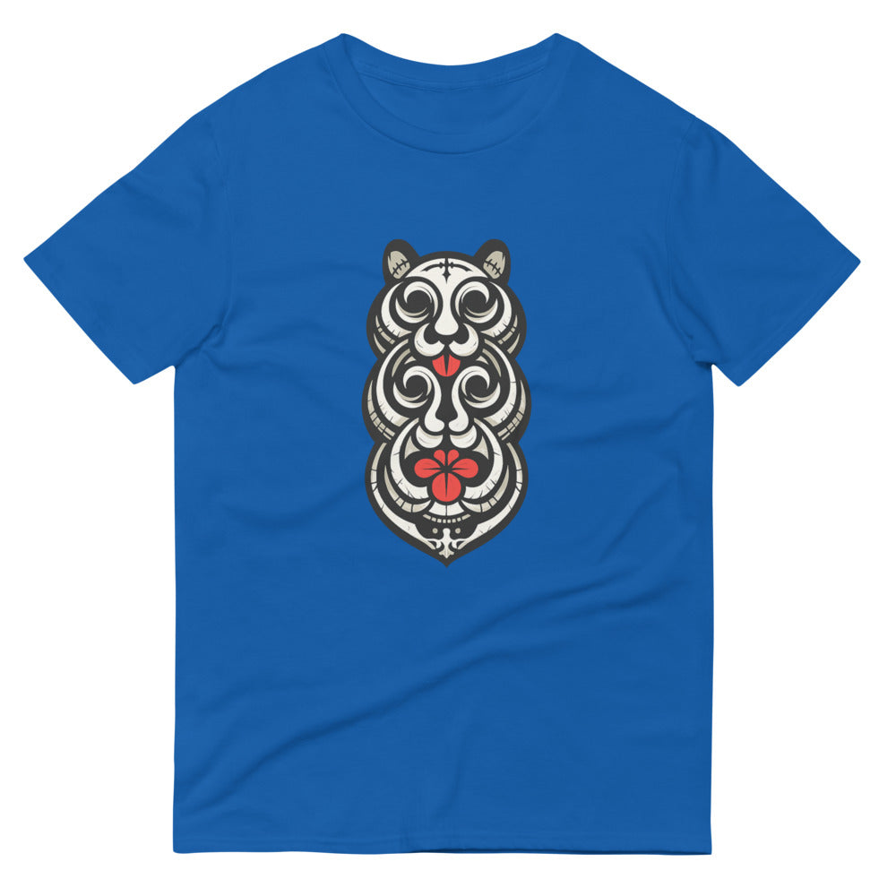 Triptych Blossom Totem - Royal Blue