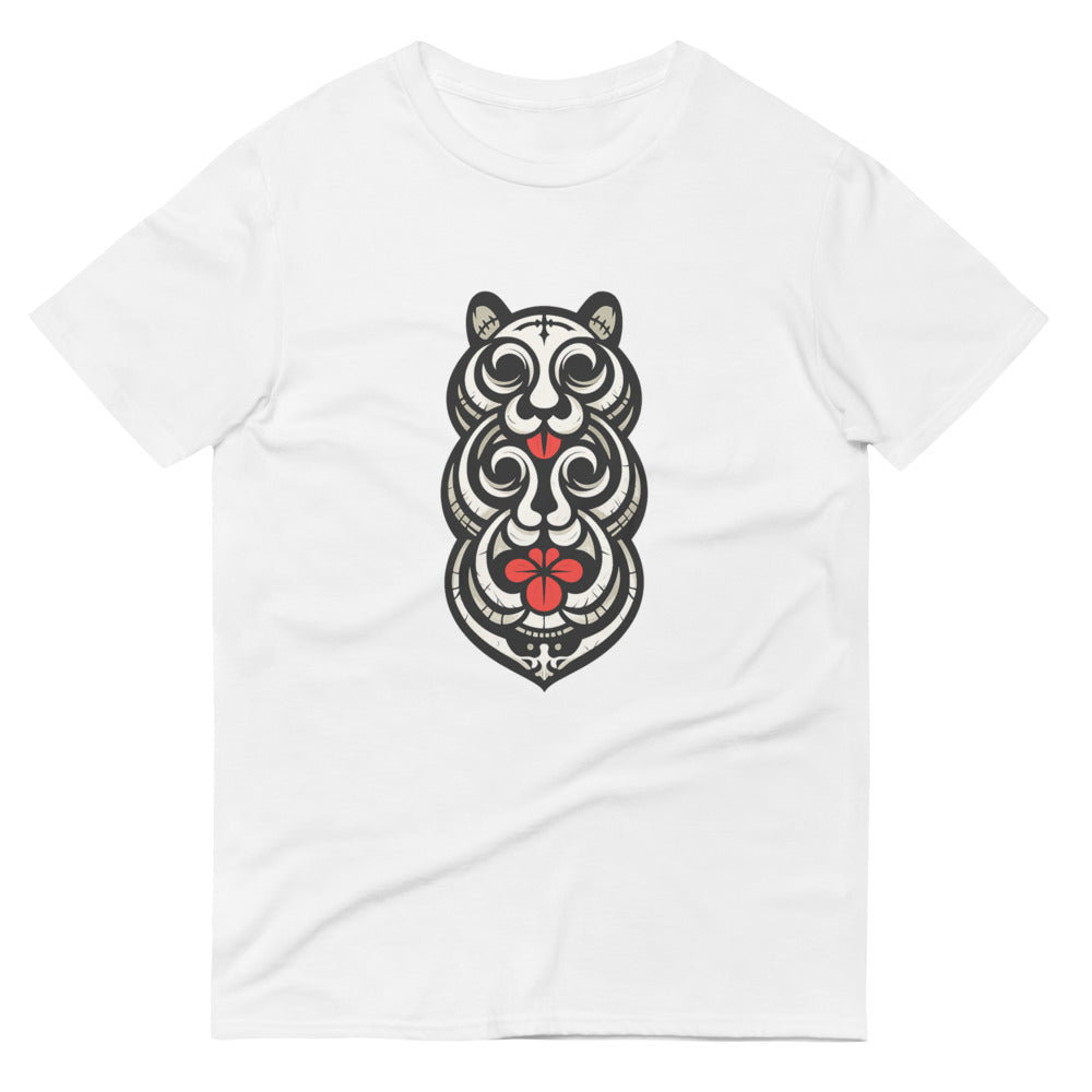 Triptych Blossom Totem - White