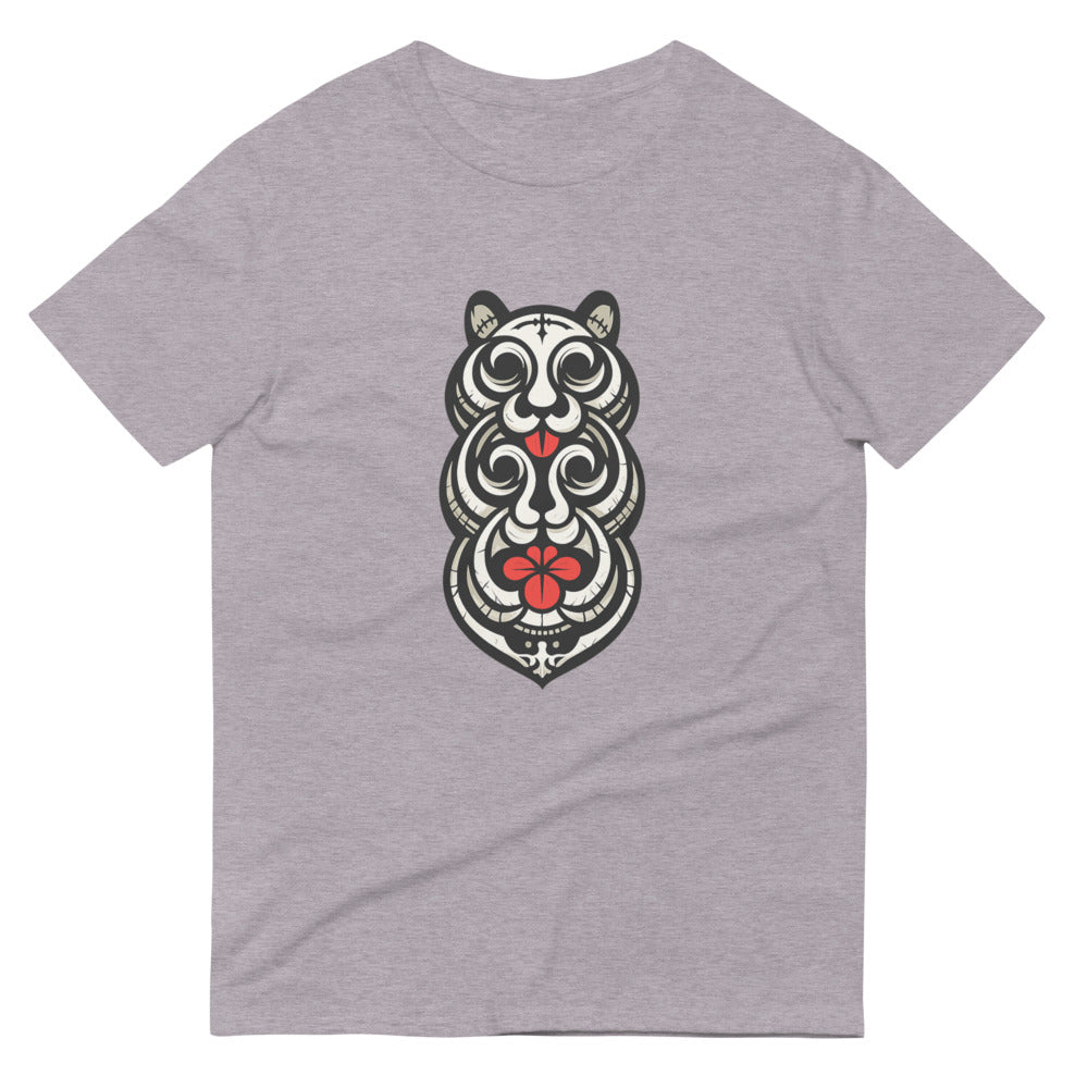 Triptych Blossom Totem - Heather Grey