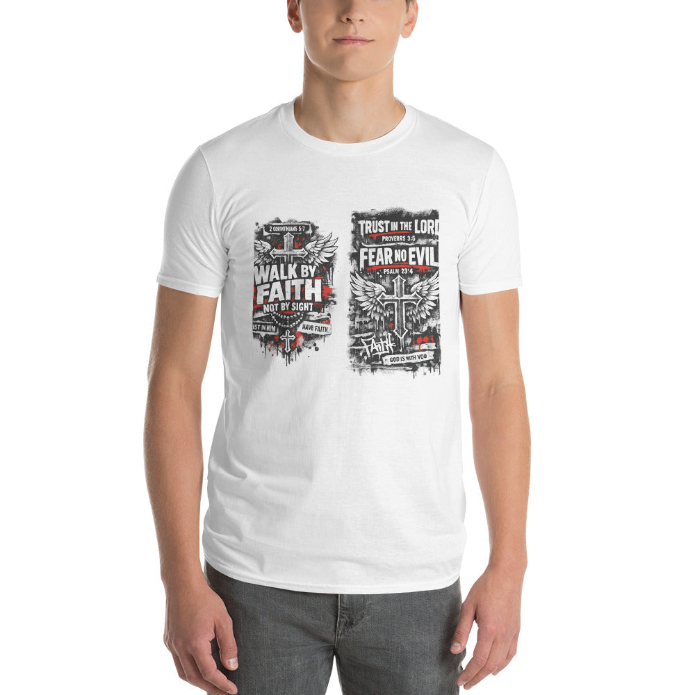Faith Over Fear Graffiti Tee - View 1