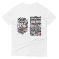 Faith Over Fear Graffiti Tee - White