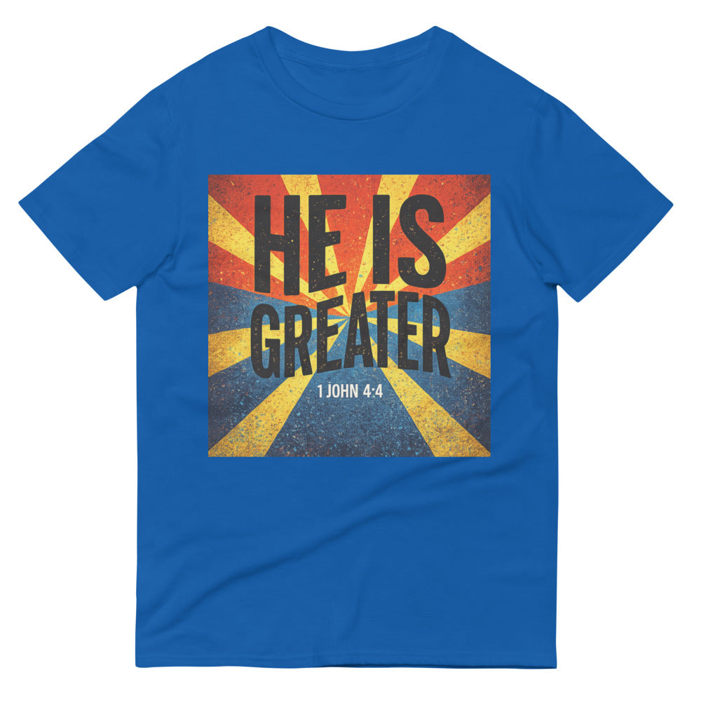 Radiant Faith Victory Tee - Royal Blue