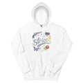 Sparkling Rebel Rhinestone Collage - White