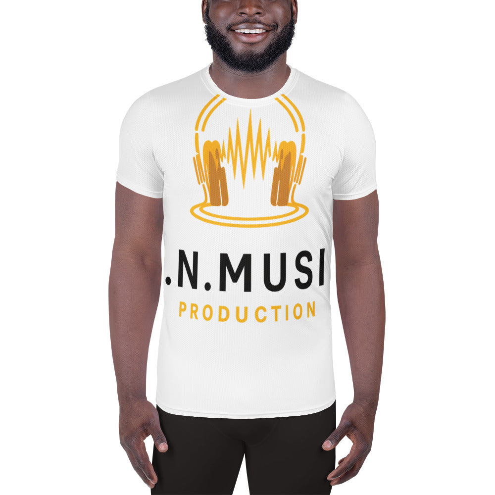L.N. Music Neon Logo Tee - White