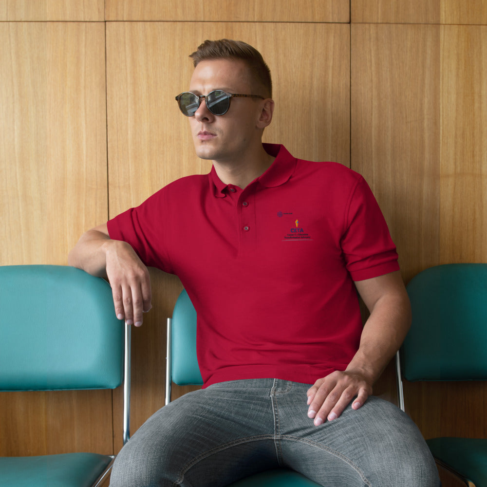 CETA Student Leader Polo - Red