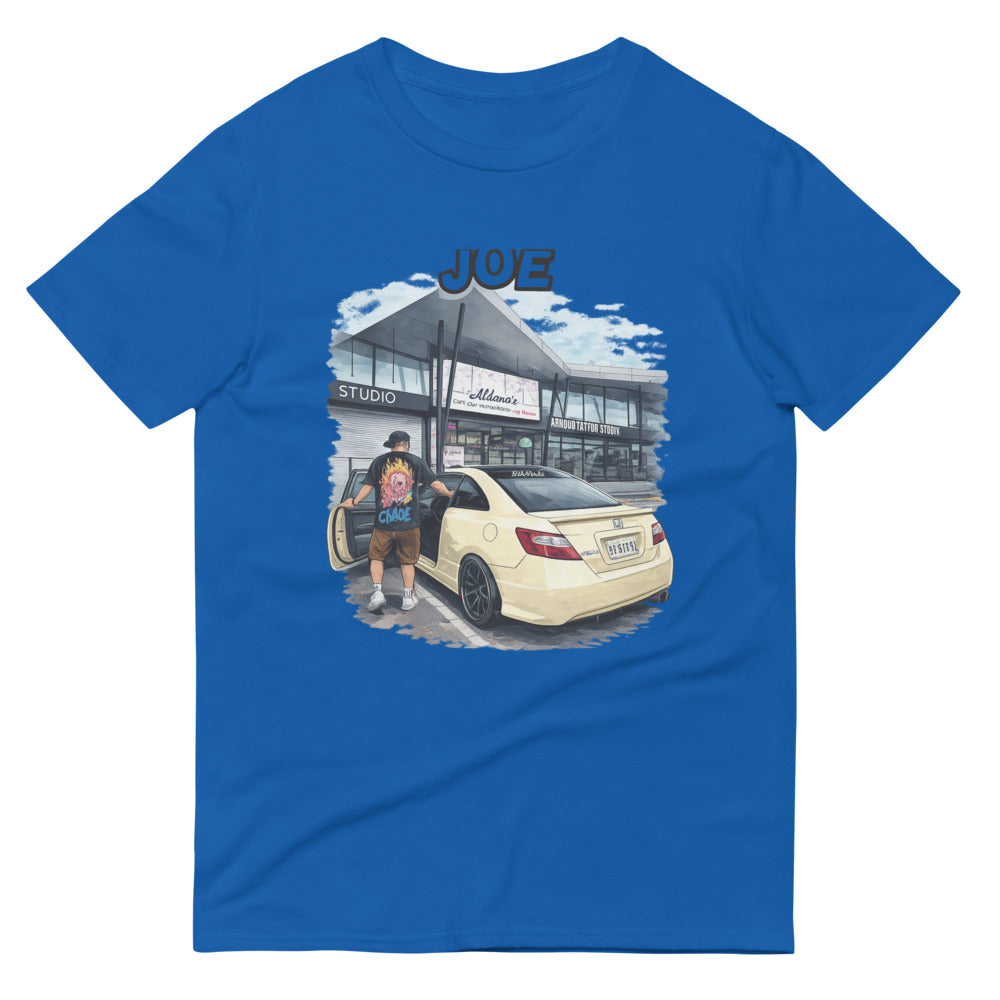 Arrival at the Studio - Royal Blue